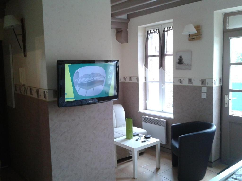 Apartmán A La Terrasse Coeur Honfleur Pokoj fotografie